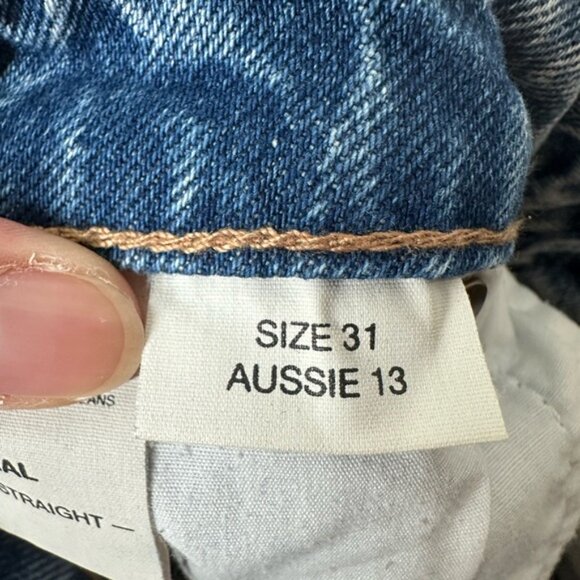 Rolla's Original High Rise Straight Jean Size 31 - Picture 7 of 10